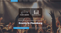 Desktop Screenshot of events-flensburg.de